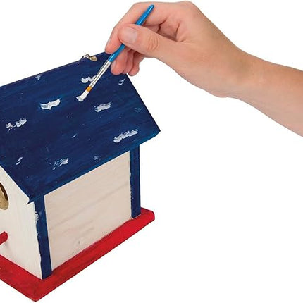 Beetle & Bee Paint A Bird Base, Backyard Birdhouse Kit, Bird House Painting Kit for Kids, DIY Arts & Crafts Gardening For Kids & Teens, Boys & Girls