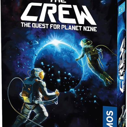 THAMES & KOSMOS The Crew - Quest for Planet Nine | Card Game | Kennerspiel des Jahres Winner | Cooperative | 3-5 Players | Ages 10+ | Trick-Taking | 50 Levels of Difficulty | Endless Replay