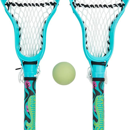 SwimWays Hydro Lacrosse, Waterproof Lacrosse Set, Outdoor Games for Adults and Kids, Sports Equipment, Pool Party Games and Toys, Blue