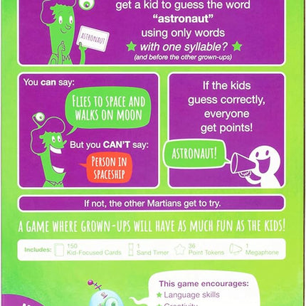 Exploding Kittens My Parents Might be Martians 2+ Players - Ages 4+ - 10 Minutes to Play - Teamwork and Guessing Game - Kid Friendly Card Game, Family Game Night, Parents and Kids Game