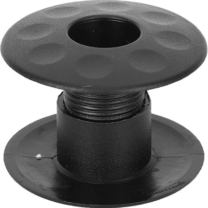 10 Pair of Foosball Machine Bushings,Threaded Structure Foosball Table Parts, Light Weight Table Football Bushings Rods, Black