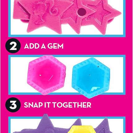 Barbie Fashionistas 8-Inch Styling Head, Blonde, 20 Pieces Include Hair Styling Accessories, Kids Toys for Ages 3 Up by Just Play