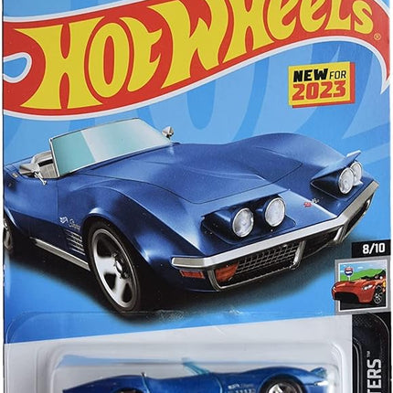 Hot Wheels '72 Stingray Convertible, HW Roadsters 8/10 [Blue] 132/250