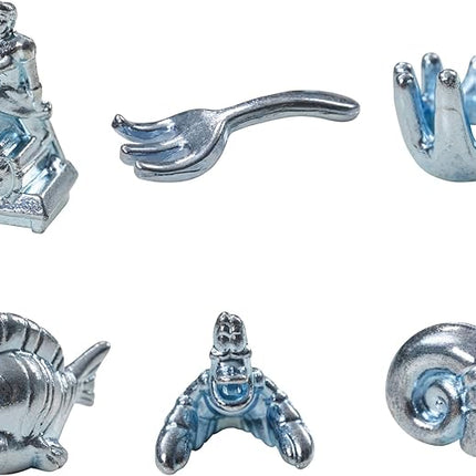 Monopoly Hasbro Gaming Disney's The Little Mermaid Edition Board Game, 2-6 Players for Family and Kids Ages 8+, with 6 Themed Tokens (Amazon Exclusive)