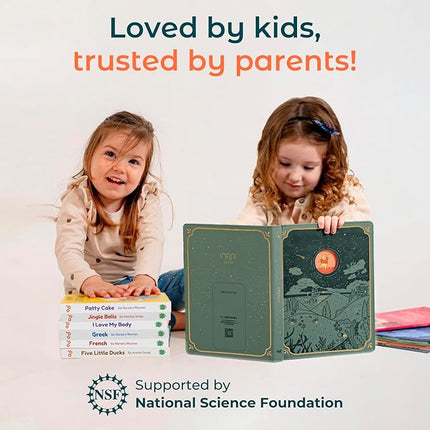 Cali's Books Spanish Book for Toddlers 1-3 - Musical Books for Kids, Interactive Baby Sound Book, Educational Song Learning Toys, Bilingual Music Toy for Babies, Libros para ninos en Espanol