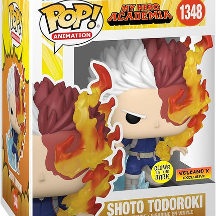 Funko POP! Animation My Hero Academia Shoto Todoroki (Glow in The Dark), Exclusive