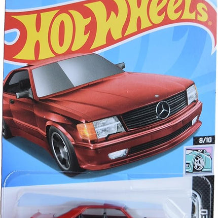 Matchbox Hot Wheels '89 Mercedes Benz 560 Sec AMG, HW Modified 8/10 [red] 82/250