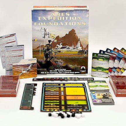 Terraforming Mars Ares Expedition: Foundations by Stronghold Games, Strategy Expansion Board Game