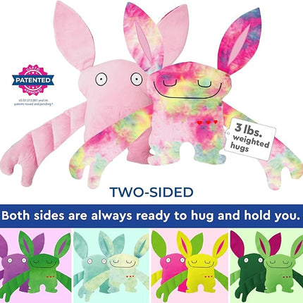 Bumpas Weighted Plush Toy – Machine Washable Calming Stuffed Animal for Kids – Arms and Body are Weighted to Give a Realistic Hug – Soft Companion for Playtime, Naptime & Travel (Sprinx)