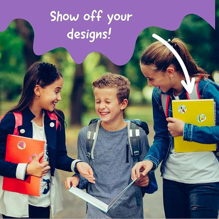 Ceaco Hello Blink - Sticker Maker - Refill Pack with 80 Foil Stickers - Children Ages 8+