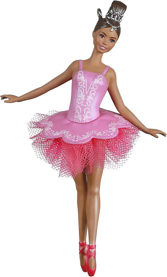 Hallmark Keepsake Plastic, Christmas Ornament 2021, Barbie Beautiful Ballerina