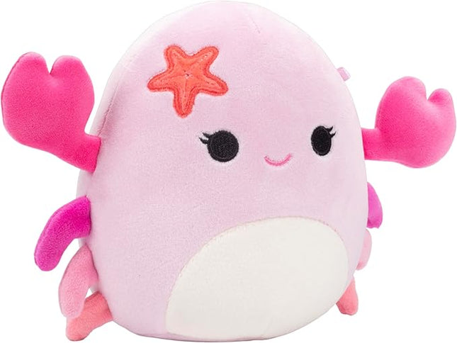Squishmallows Original 5-Inch Cailey The Crab - Official Jazwares Plush - Collectible Soft & Squishy Little Stuffed Animal Toy - Add to Your Squad - Gift for Kids, Girls & Boys