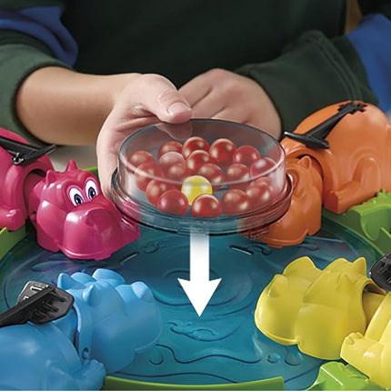 Hasbro Gaming Hungry Hungry Hippos Game for Preschoolers | Instant Marble Relaunch, Easy Set-Up & Storage| Ages 4 and Up | 2 to 4 Players | Kids Games