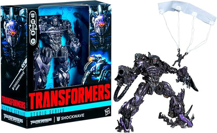 Transformers Toys Studio Series Leader Class Dark of The Moon Shockwave, 8.5-inch Converting Action Figure, Ages 8+