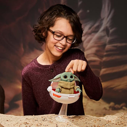 STAR WARS Wild Ridin' Grogu, The Child Animatronic Toy, Over 25 Sound and Motion Combinations, Toy for Kids Ages 4 and Up