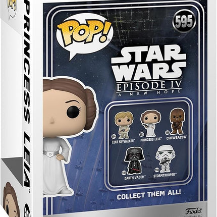 Funko Pop Star Wars: Star Wars New Classics - Princess Leia - Collectable Vinyl Figure - Gift Idea - Official Merchandise - Toys for Kids & Adults - Sci-Fi Fans - Model Figure for Collectors