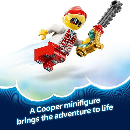 LEGO DREAMZzz Cooper's Gaming Controller Jet Toy - Building Toy Set for Kids, Boys and Girls, Ages 7+ - with 2 Build Options and 1 Minifigure - Gift Idea for Birthdays - 71489