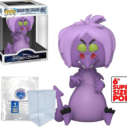 Blue Salamander Emporium Protective Case Bundled with 6-inch Vinyl Figure – Madam Mim as Dragon Funko Pop #1102