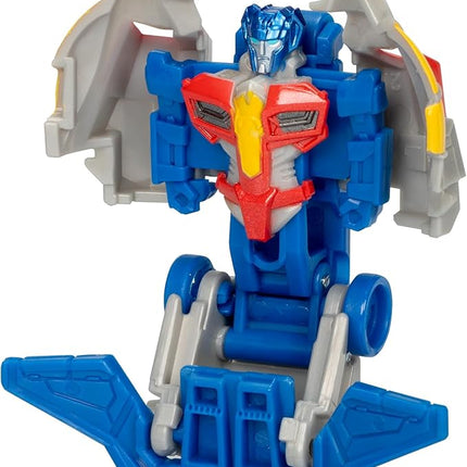 Transformers EarthSpark Tacticon Bundle, Set of 4 Mini Robot Action Figures, Converts in 1 Step, Interactive Fidget Toys for Boys and Girls Ages 6 and Up (Amazon Exclusive)