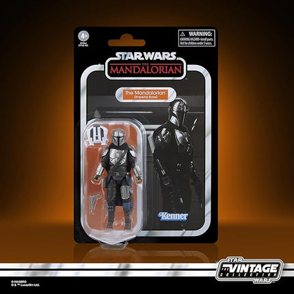 STAR WARS The Vintage Collection The Mandalorian (Imperial Base), The Mandalorian 3.75 Inch Collectible Action Figure