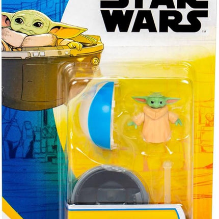 STAR WARS Epic Hero Series Grogu 1-Inch-Tall Action Figure & Hover Pram, Toys for 4 Year Old Boys and Girls