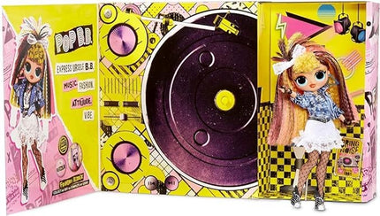 L.O.L. Surprise! Remix Pop B.B. Fashion Doll with Music, Extra Outfit, and 25 Accessories - Ages 4+