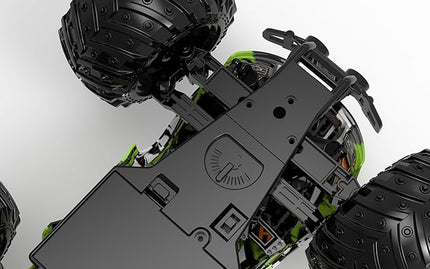 Remote Control Car,RC Cars Toy,High Speed 20 KM/H RC Truck Off-Road with 2 Headlights and 2 Rechargeable Battery,Dinosaur Toys Gift for Adult Boys Kids 4+ Years