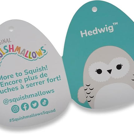Squishmallows Original Harry Potter 10-Inch Hedwig Plush - Medium-Sized Ultrasoft Official Jazwares Plush