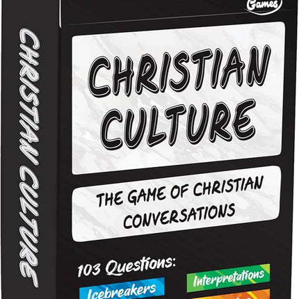 Kulture Games Christian Culture - The Game of Conversations - Fun & Thought Provoking Starters About God, Christianity & Life - Cards for Bible Study or Youth Groups