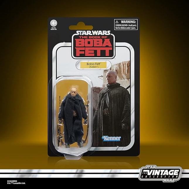 STAR WARS The Vintage Collection Boba Fett (Tusken), The Book of Boba Fett 3.75-Inch Collectible Action Figure, Ages 4 and Up