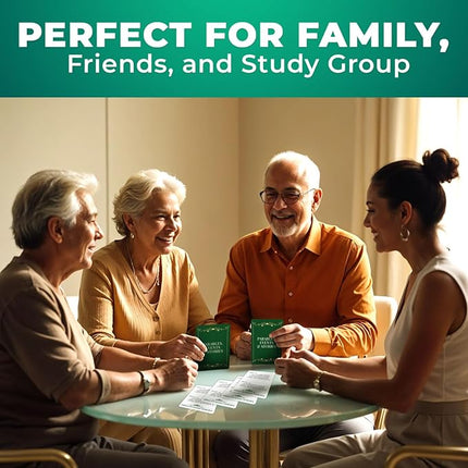 QUOKKA Rethink. Bible Trivia Game for Adults – 250 Bible Trivia Cards for Christians – Fun Christian Games for Adults & Family – Religious Gifts for Men and Women - 5 Categories to Check How Well You