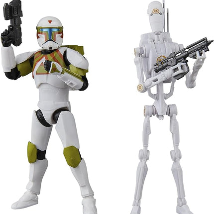 STAR WARS The Black Series Clone Commando (Urban Fighter) & B1 Battle Droid (Training), Battlefront II 6 Inch Action Figures (Amazon Exclusive)