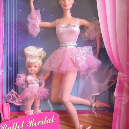 Ballet Recital BARBIE & KELLY Doll Gift Set (1997)