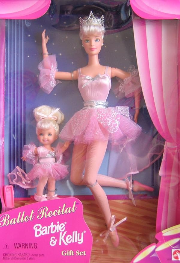 Ballet Recital BARBIE & KELLY Doll Gift Set (1997)