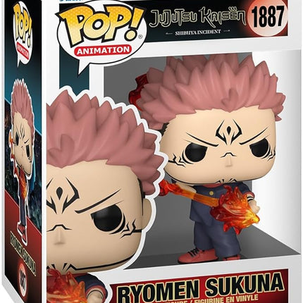 Funko Pop Animation: JJK - Sukuna - (Fire Arrow) - Jujutsu Kaisen - Collectable Vinyl Figure - Gift Idea - Official Merchandise - Toys for Kids & Adults - Anime Fans - Model Figure for Collectors