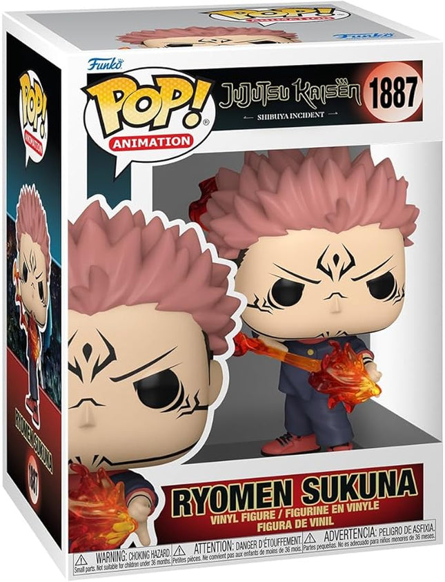 Funko Pop Animation: JJK - Sukuna - (Fire Arrow) - Jujutsu Kaisen - Collectable Vinyl Figure - Gift Idea - Official Merchandise - Toys for Kids & Adults - Anime Fans - Model Figure for Collectors