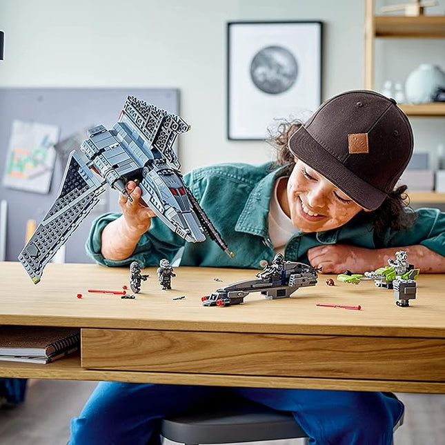 LEGO Star Wars The Bad Batch Attack Shuttle 75314 Awesome Toy Building Kit with 5 Minifigures; New 2021 (969 Pieces)