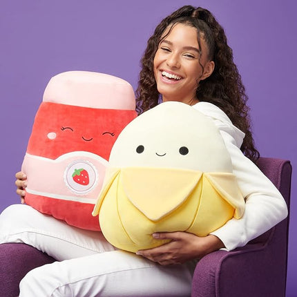 Squishmallows 14-Inch Janna Strawberry Jam - Large Ultrasoft Official Kelly Toy Plush