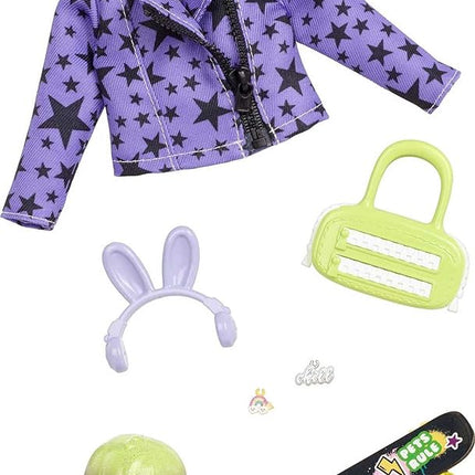 Barbie Extra Pet & Fashion Pack with 7 Pieces Including Puppy, Pet Accessories & Fashion Pieces Doll