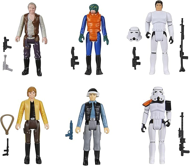 Star Wars Retro Collection Star Wars: A New Hope Multipack Action Figures 6-Pack 3.75"