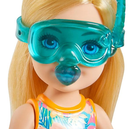 Barbie and Chelsea The Lost Birthday Playset with Chelsea Doll (Blonde, 6-in), Jungle Pet, Floatie and Accessories, Gift for 3 to 7 Year Olds