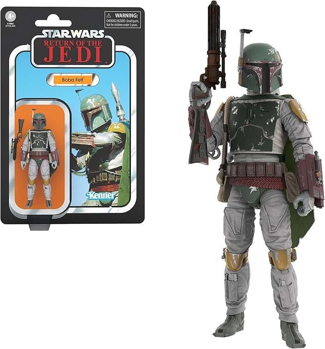 STAR WARS The Vintage Collection Boba Fett Toy, 3.75-Inch-Scale Return of The Jedi Action Figure, Toys for Kids Ages 4 and Up