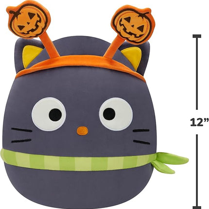 Squishmallows Original Sanrio 12in Halloween 2025 Chococat – Official Jazwares Plush (Medium-Sized)