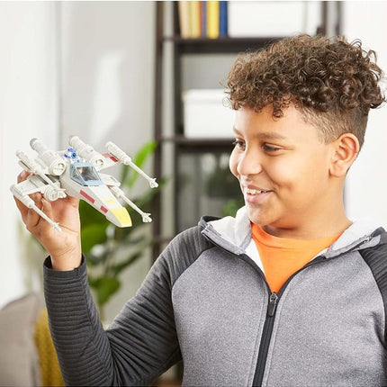 STAR WARS Mission Fleet Stellar Class Luke Skywalker & Grogu X-Wing Jedi Search & Rescue 2.5-Inch-Scale Figure and Vehicle, Ages 4 and Up