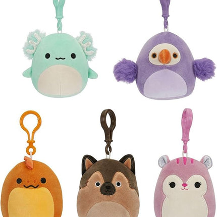 Squishmallows Original 3.5-Inch Clip-On Plush 5-Pack - Ultrasoft Official Jazwares Plush - Amazon Exclusive
