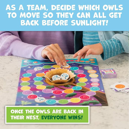 Peaceable Kingdom Hoot Owl Hoot - Cooperative Matching Game For Kids