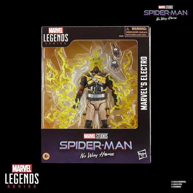 Marvel Legends Series Marvel’s Electro, Spider-Man: No Way Home Collectible 6 Inch Action Figure