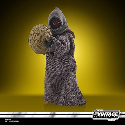 STAR WARS The Vintage Collection Offworld Jawa (Arvala-7) Toy, 3.75-Inch-Scale The Mandalorian Figure, Toys for Kids Ages 4 and Up,F1894