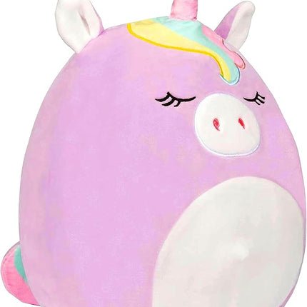 Squishmallows Original Large 16-Inch Sylvia The Purple Unicorn - Official Jazwares Pillow Plush - Collectible Soft Squishy Stuffed Animal Toy - Gift for Kids, Girls & Boys