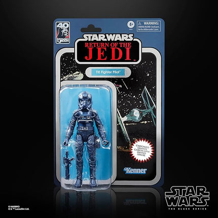 STAR WARS The Black Series Carbonized Collection Emperor’s Royal Guard & TIE Pilot, Return of The Jedi 6-Inch Action Figures (Amazon Exclusive)